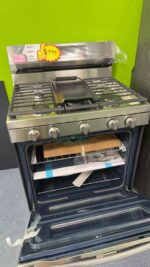 6.0 cu. ft. Smart Freestanding Gas Range with Flex Duo™, Stainless Cooktop & Air Fry in Stainless Steel - Image 3