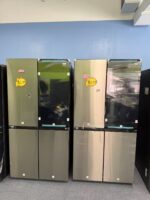 Bespoke 23 cu. ft. Counter Depth 4-Door Flex™ Refrigerator with AI Family Hub™+ & AI Vision Inside™ in Stainless Steel - Image 2