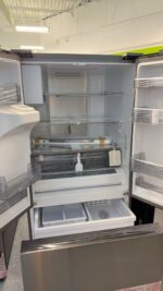 31 cu. ft. Mega Capacity 3-Door French Door Refrigerator with Four Types of Ice in Stainless Steel - Image 3