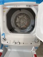 GE 3.8 cu. ft. Washer 5.9 cu. ft. Electric Dryer Combo in White - Image 4