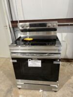 samsung 30 in. 5-Burner Element Smart Freestanding Electric Range in Stainless Steel with Wi-Fi and No Preheat AirFry - Image 2