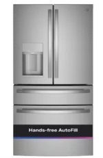 Profile 27.9 cu. ft. Smart 4-Door French Door Refrigerator with Door-in-Door in Fingerprint Resistant Stainless Steel