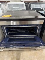 SAMSUNG Bespoke 30 in. 4-Burner Element Smart Slide-In Double Oven Induction Range in Stainless Steel with Flex Duo - Image 5