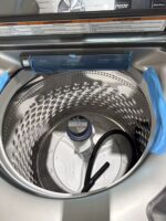 BRAND NEW MAYTAG 5.2 cu. ft. Pet Pro Top Load Washer in Classic Silver with Agitator, Extra Power and Sanitize Cycle with Oxi - Image 3