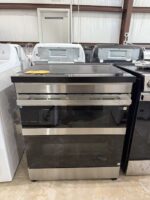 SAMSUNG Bespoke 30 in. 4-Burner Element Smart Slide-In Double Oven Induction Range in Stainless Steel with Flex Duo - Image 4