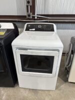 GE 7.4 cu. ft. Electric Dryer with Sensor Dry in White - Image 2