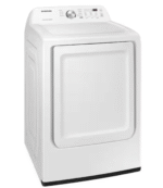 BRAND NEW samsung 7.2 cu. ft. Vented Electric Dryer in White with Sensor Dry - Image 2