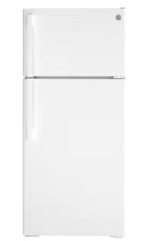 16.6 cu. ft. Top Freezer Refrigerator in White