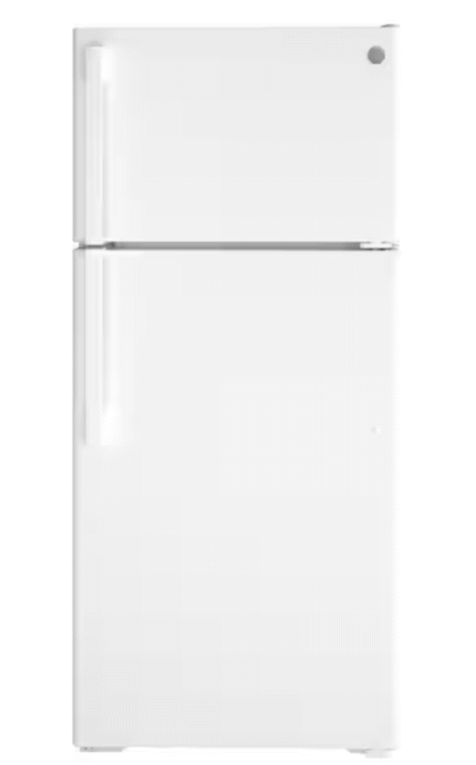 16.6 cu. ft. Top Freezer Refrigerator in White