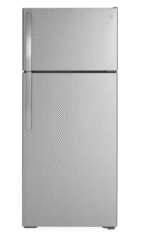 GE 17.5 cu. ft. Top Freezer Refrigerator in Stainless Steel, ENERGY STAR
