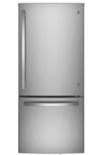 GE 21.0 cu. ft. Bottom Freezer in Fingerprint Resistant Stainless Steel, ENERGY STAR