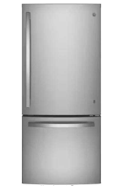 GE 21.0 cu. ft. Bottom Freezer in Fingerprint Resistant Stainless Steel, ENERGY STAR