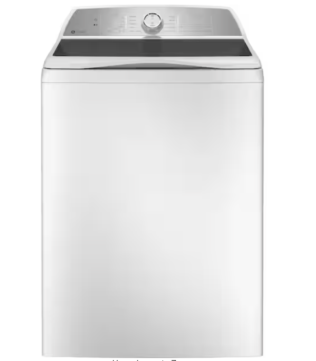 截屏2026-09-22 下午1.11.29 GE Profile 5.0 cu. ft. High-Efficiency Smart Top Load Washer in White with Impeller and Microban Technology, Energy Star - Image 1