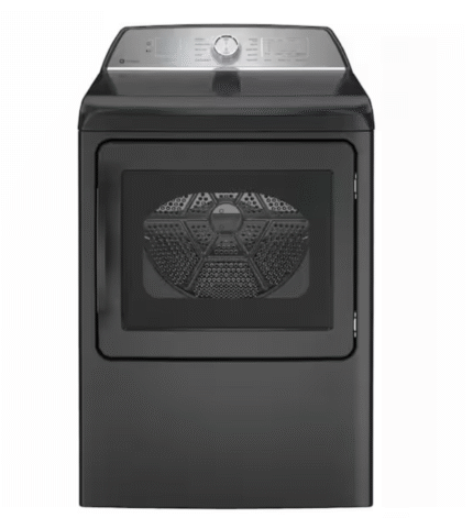 GE Profile 7.4 cu. ft. Smart Electric Dryer in Diamond Gray with Sanitize Cycle and Sensor Dry, ENERGY STAR