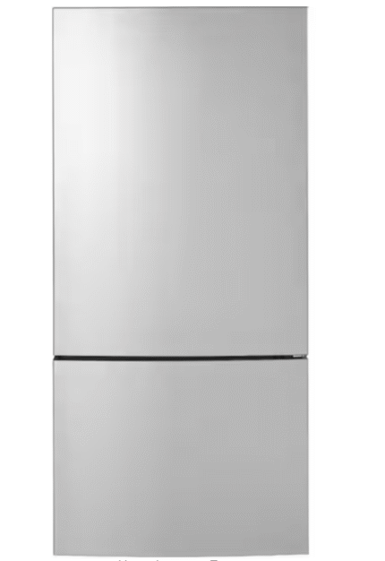 GE 17.7 cu. ft. Bottom Freezer Refrigerator in Fingerprint Resistant Stainless Steel, Counter Depth