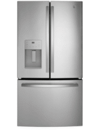 GE® ENERGY STAR® 20.6 Cu. Ft. Fingerprint Resistant Counter-Depth French-Door Refrigerator